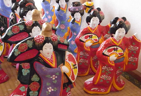 日本のヴィンテージ 信州中野 土雛 手造り 一点物 中野 土人形 縁起物 日本のヴィンテージ 信州中野 土雛 手造り 一点物 中野 土人形 縁起物 置物