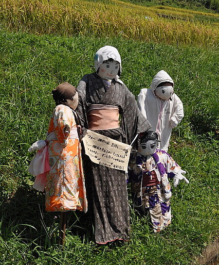 今年も案山子たちに会うことができて嬉しい｜長野県のおいしい食べ方
