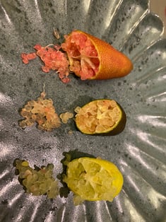 色とりどりのフィンガーライム