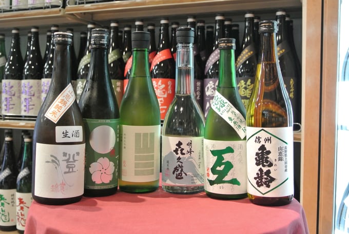 上田市市内５つの酒蔵によって山恵錦で造られた日本酒