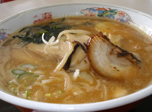 アフタースキーにこのラーメンがたまらない