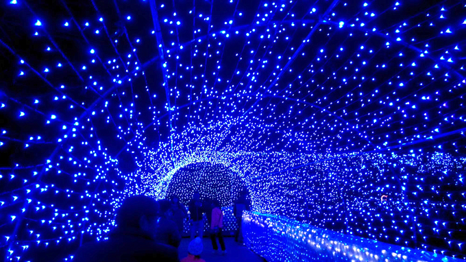 安曇野でキラキラめぐり☆自然が舞台の壮大なイルミ開催中