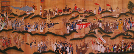 平成の大祭風景を後世に−武井神社大絵馬奉納