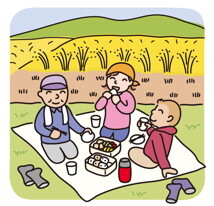 新信州暦　今年の信州はマツタケが豊作です