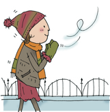 新信州暦　手袋をしていても指先が冷える頃