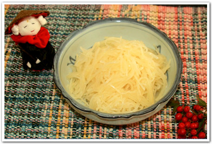 伝える●おらほの味 いもなます