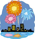 新信州暦　高原の湖の花火大会はサイコー