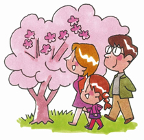 新信州暦　何はさておき お花見です