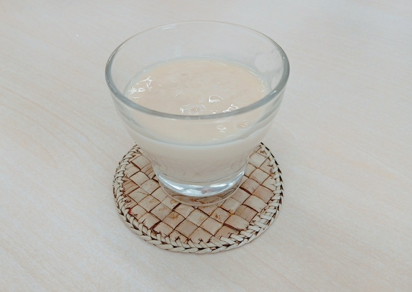 桃と甘酒のスムージー